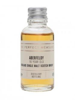 Aberfeldy 16 Year Old Sample Highland Single Malt Scotch Whisky