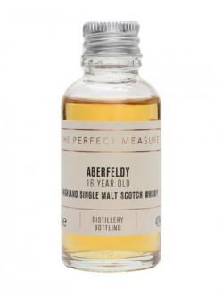 Aberfeldy 16 Year Old Sample Highland Single Malt Scotch Whisky