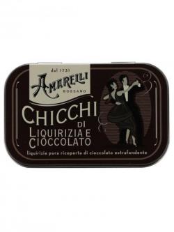 Amarelli / Chicchi Liquorice In Dark Chocolate / 40g