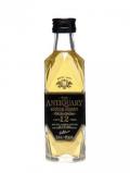 A bottle of Antiquary 12 Year Old Miniature Blended Scotch Whisky Miniature