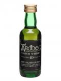 A bottle of Ardbeg 10 Year Old Miniature / Bot.1970s