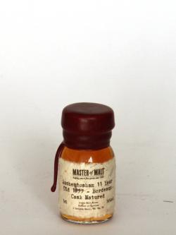 Auchentoshan 11 year 1999 Bourdeaux Cask Front side