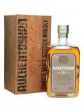 A bottle of Auchentoshan 18 Year Old Lowland Single Malt Scotch Whisky