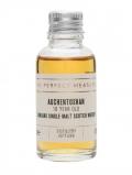 A bottle of Auchentoshan 18 Year Old Sample Lowland Single Malt Scotch Whisky