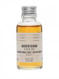 A bottle of Auchentoshan Virgin Oak Sample / Batch Two Lowland Whisky