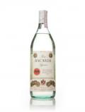A bottle of Bacardi Carta Blanca 40% - 1980s