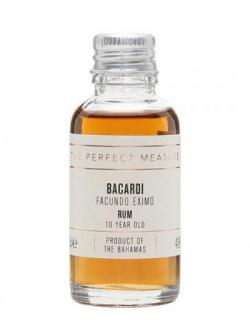 Bacardi Facundo Eximo 10 Year Old Rum Sample