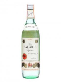 Bacardi Superior Rum (Mexico) / Bot.1970s