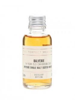 Balvenie 14 Year Old Caribbean Cask Sample Speyside Whisky