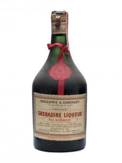 Bellows Grenadine au Kirsch Liqueur / 1930s