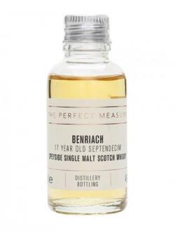 Benriach 17 Year Old Septendecim Sample Speyside Whisky