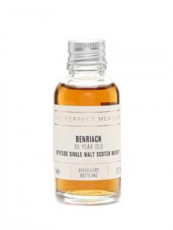Benriach 35 Year Old Sample Speyside Single Malt Scotch Whisky