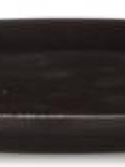Black Non-slip Rubberised Bar Tray - 11 inches