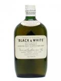 A bottle of Black& White / Spring Cap / Bot.1950s