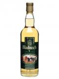 A bottle of Bladnoch 9 Year Old / Cow Label