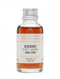 A bottle of Bloodshot Vodka Spirit Sample