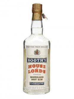 Booth's Dry Gin / House of Lords / Bot.1960s