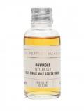 A bottle of Bowmore 12 Year Old Sample Islay Single Malt Scotch Whisky