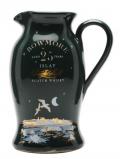 A bottle of Bowmore / Dark Green Large Jug