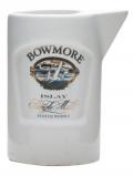 A bottle of Bowmore White Ceramic / Small Jug