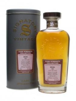 Brora 1981 / 25 Year Old / Sherry Cask / Signatory Highland Whisky