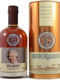 A bottle of Bruichladdich Valinch Queen's 80th Birthday