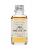 A bottle of Bumbu Rum Sample