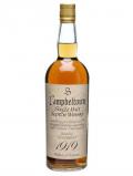 A bottle of Campbeltown (Springbank) 1919 Campbeltown Single Malt Scotch Whisky