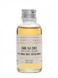 A bottle of Caol Ila 2002 Distillers Edition Sample Islay Whisky