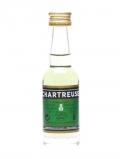 A bottle of Chartreuse Green Liqueur Miniature