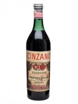 Cinzano Red Vermouth / Bot.1950s