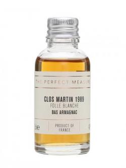 Clos Martin 1989 Sample / Folle Blanche Bas Armagnac