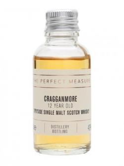 Cragganmore 12 Year Old Sample Speyside Single Malt Scotch Whisky