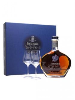 Delamain Extra Cognac Gift Pack (+2 Tasting Glasses)