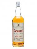 A bottle of Dewar's White Label / Bot.1980s