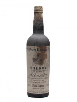 Domecq Sibarita Amontillado 1792 Vintage / Bot.1930s