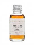 A bottle of Drouet et Fils Reserve de Jean Single Estate Cognac Sample