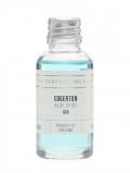 A bottle of Edgerton Blue Spice Gin Sample