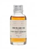 A bottle of Evan Williams Single Barrel Vintage 2004 Sample