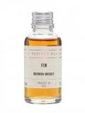 A bottle of FEW Bourbon Whiskey Sample