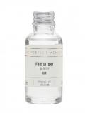 A bottle of Forest Dry Gin Winter Sample