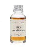 A bottle of Frapin VSOP Grande Champagne Cognac Sample