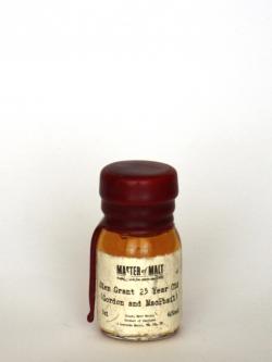 Glen Grant 25 Year Old / Gordon& Macphail Speyside Single Malt Whisky Front side