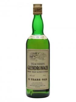 Glendronach 8 Year Old / Bot.1980s / Tall Bottle Speyside Whisky