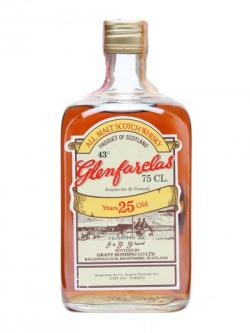 Glenfarclas 25 Year Old / Bot. 1970's Speyside Whisky