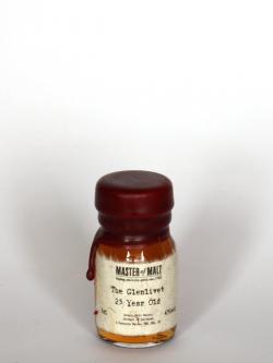 Glenlivet 25 Year Old / XXV Single Speyside Malt Scotch Whiksy Front side