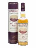 A bottle of Glenmorangie 1979 / Bot.1996 Highland Single Malt Scotch Whisky