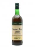 A bottle of Gonzalez Byass Caballero Medium Dry Fino