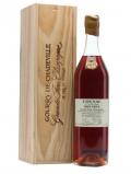 A bottle of Gourry de Chadeville Tres Vieux Cognac
