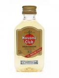 A bottle of Havana Club Anejo Especial Rum Miniature